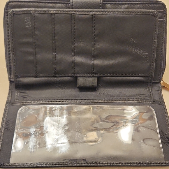 Fossil Black Genuine Leather Wallet - Picture 4 of 8